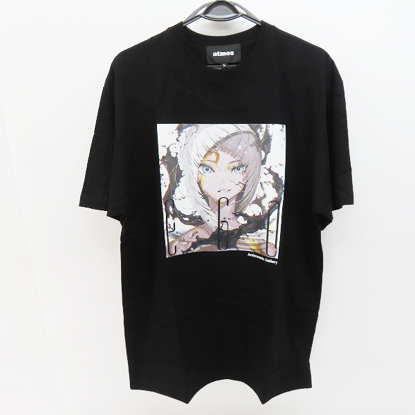 実際に弊社で買取させて頂いた【未使用】atmos×YONEYAMA MAI×Anicoremix Gallery/アトモス×米山舞 EGO TEE (陰）限定コラボTシャツ/L