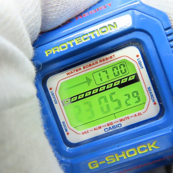 実際に弊社で買取させて頂いたG-SHOCK/Gショック Summer Colors/サマーカラーズ ブルー 腕時計/ウォッチ GLS-5500CC-2JFの画像 4枚目
