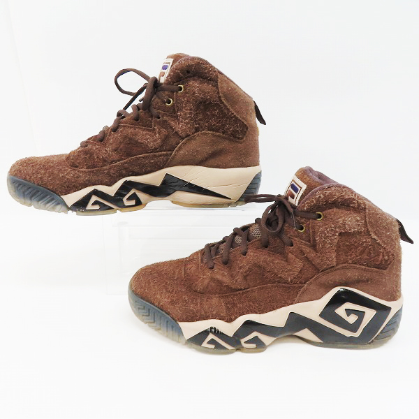 実際に弊社で買取させて頂いたFILA/フィラ MASHBURN CX DARK CHOCOLATE/マッシュバーン ダークチョコレート スニーカー MSS21024-006/30.0の画像 3枚目