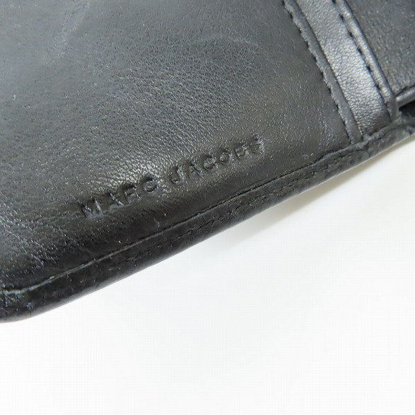 実際に弊社で買取させて頂いたMARC JACOBS/マークジェイコブス レザー 二つ折り財布/ウォレットの画像 4枚目