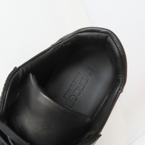 実際に弊社で買取させて頂いたHYDROGEN/ハイドロゲン レザー スニーカー H2J106243702R/243702 43の画像 4枚目