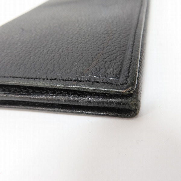 実際に弊社で買取させて頂いたBURBERRY/バーバリー レザー二つ折り長財布の画像 8枚目
