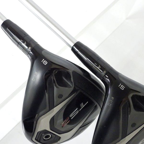 実際に弊社で買取させて頂いたTitleist/タイトリスト TS2 フェアウェイウッド 3w/15°,5w/18° レフティ Speeder 519 EVOLUTION 2本セット FLEX:Sの画像 4枚目