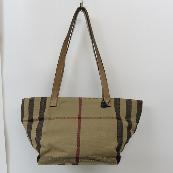 実際に弊社で買取させて頂いたBURBERRY/バーバリー ハンドバッグの画像 1枚目