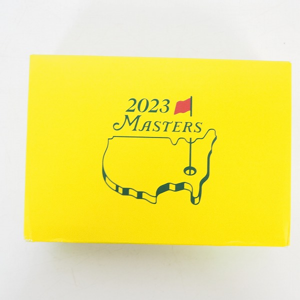 実際に弊社で買取させて頂いた【未使用/オウンネーム】Titleist/タイトリスト VELOCITY/ベロシティ 2023 MASTERS ゴルフボール ホワイト 1ダースの画像 2枚目