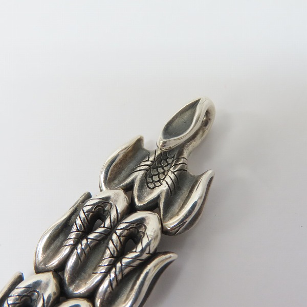 実際に弊社で買取させて頂いたBloody Mary/ブラッディマリー 1ブルーダイヤ付 フックブレスレットの画像 3枚目