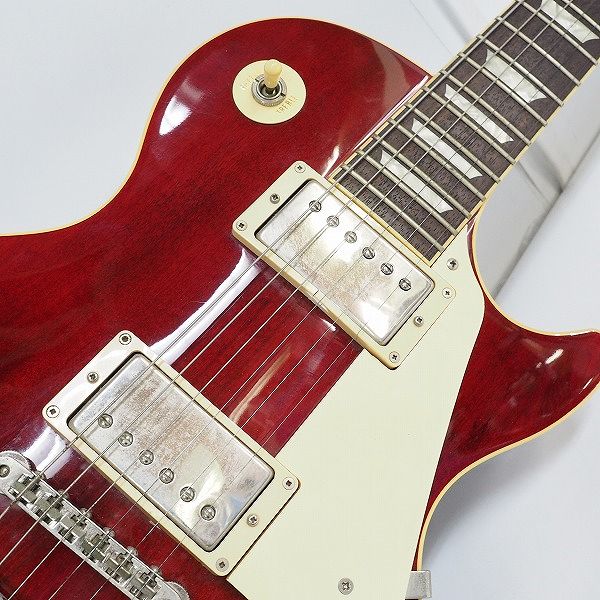 実際に弊社で買取させて頂いた★Epiphone/エピフォン Les Paul Standard/レスポール スタンダード ギブソンヘッド 日本製 ソフトケース付の画像 5枚目