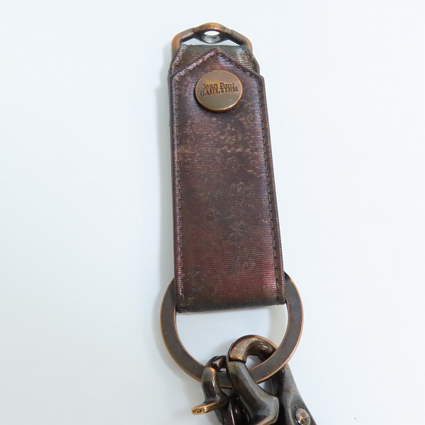 実際に弊社で買取させて頂いたJEAN PAUL GAULTIER/ジャンポールゴルチエ キーリング キーホルダー チェーンの画像 1枚目
