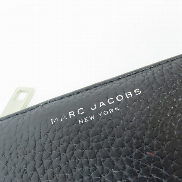 実際に弊社で買取させて頂いたMARC JACOBS/マークジェイコブス レザー 二つ折り財布/ウォレットの画像 8枚目