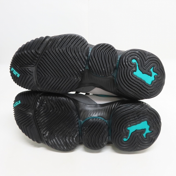 実際に弊社で買取させて頂いた【未使用】ATMOS×NIKE/アトモス×ナイキ LEBRON XVI LOW AC Clear Jade レブロン16 クリアジェイド CD9471-003/26の画像 2枚目