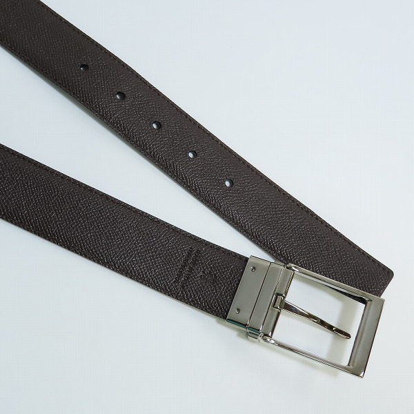 実際に弊社で買取させて頂いたBURBERRY/バーバリー レザーベルト 30/75の画像 4枚目