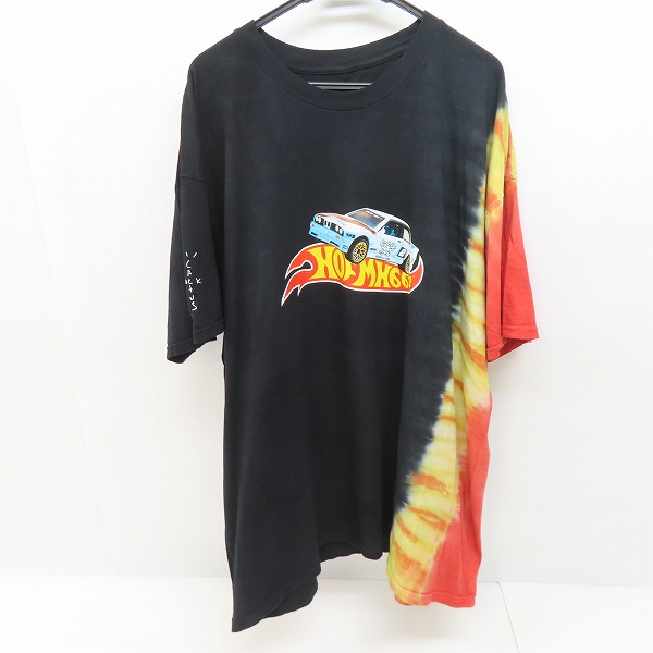 実際に弊社で買取させて頂いたTravis Scott/トラヴィス・スコット CACTUS JACK/カクタスジャック Hot Wheels Tシャツ/XXL