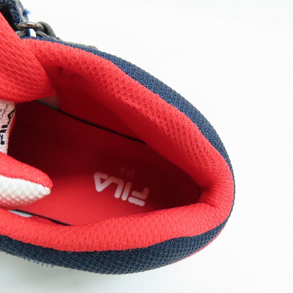実際に弊社で買取させて頂いた【未使用】FILA/フィラ サルターレハイ キッズスニーカー FC-4205J/21.5の画像 4枚目