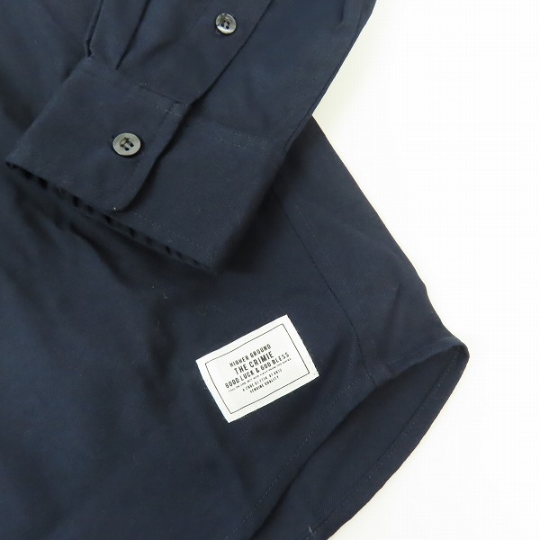 実際に弊社で買取させて頂いたTHE CRIMIE/クライミー 長袖ボタンシャツ/Mの画像 6枚目