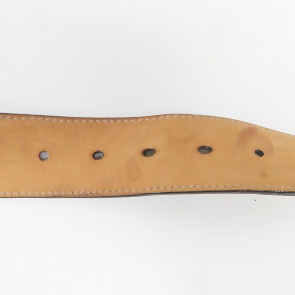 実際に弊社で買取させて頂いたJIMMY CHOO/ジミー チュウ スタースタッズ レザーベルト/90の画像 5枚目