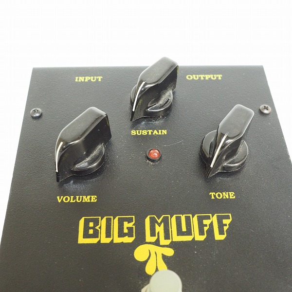 実際に弊社で買取させて頂いたelectro-harmonix/エレハモ Big Muff π/ビックマフ Distortion/Sustainer Russia/ロシア製【動作確認済】 の画像 1枚目