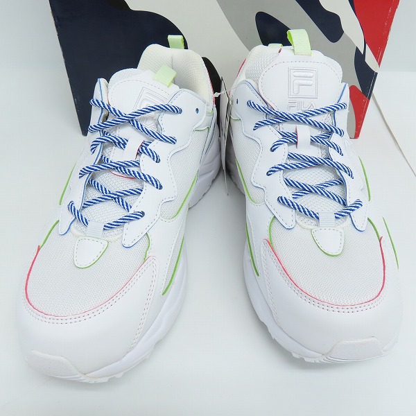 実際に弊社で買取させて頂いたFILA/フィラ RAY TRACER LINEAR/レイ トレーサー リニア スニーカー F0537/28