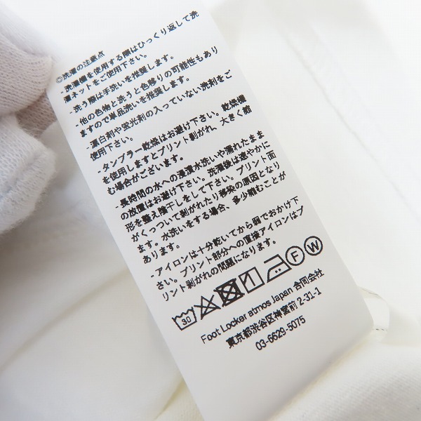 実際に弊社で買取させて頂いたatmos×SEAN WOTHERSPOON/アトモス×ショーン・ウェザースプーン Sean S/S Tee XLの画像 4枚目