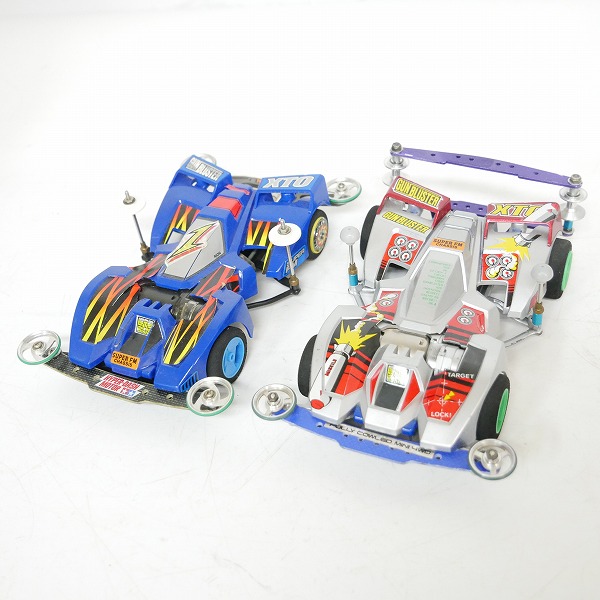 実際に弊社で買取させて頂いた【おまとめ/完成品】TAMIYA/タミヤ ミニ四駆 1/32 トライダガーX/ベルクカイザー/ガンブラスターXTO 他の画像 4枚目