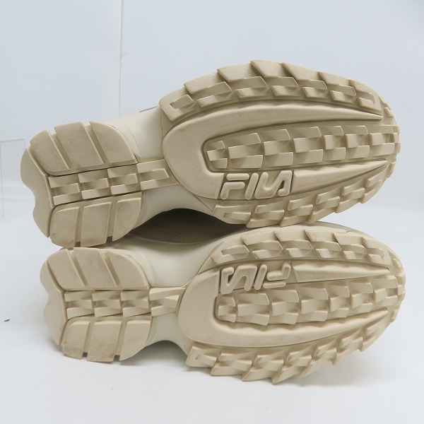 実際に弊社で買取させて頂いたFILA/フィラ スニーカー/シューズ ホワイト NFW21009-920/23.5の画像 2枚目