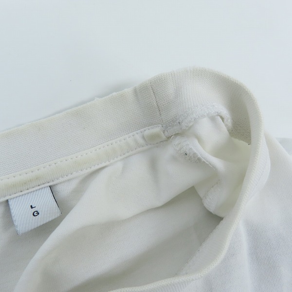 実際に弊社で買取させて頂いたBURBERRY/バーバリー Tシャツ/カットソー/ホワイト/Lの画像 5枚目