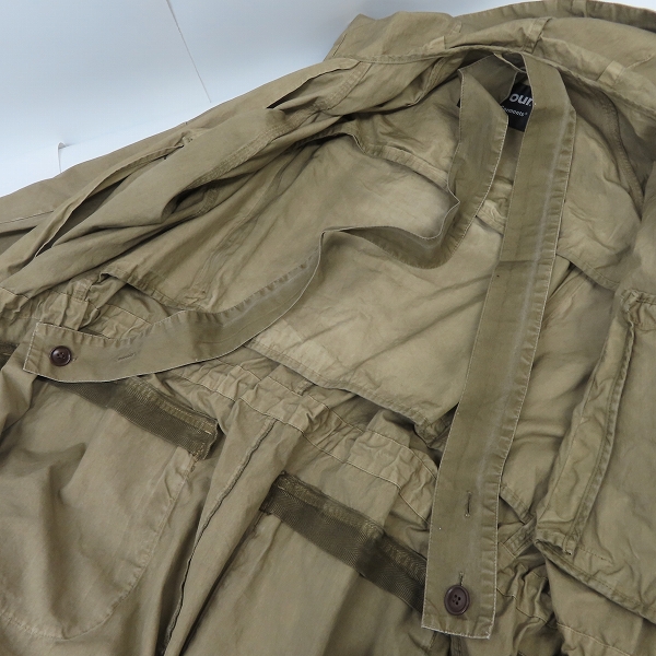 実際に弊社で買取させて頂いたEngineered Garments×Barbour/エンジニアードガーメンツ×バブアー WASHED HIGHLAND PARKA/ハイランドパーカー 2001254/Lの画像 4枚目