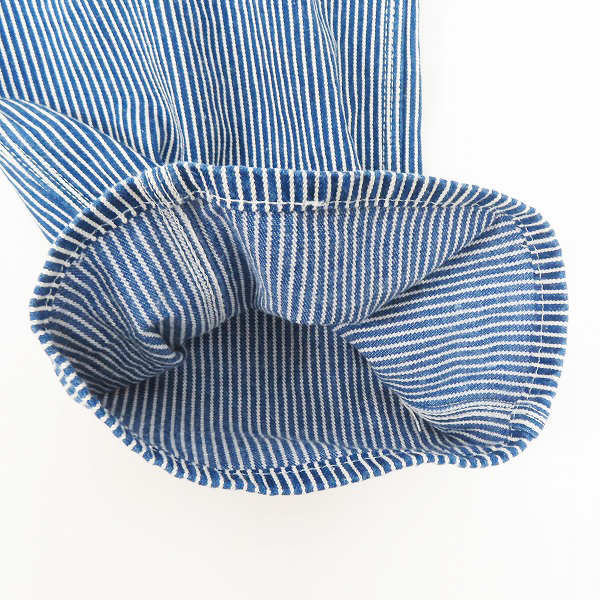 実際に弊社で買取させて頂いたDickies/ディッキーズ オーバーオール ヒッコリー ストライプ/36×34の画像 8枚目