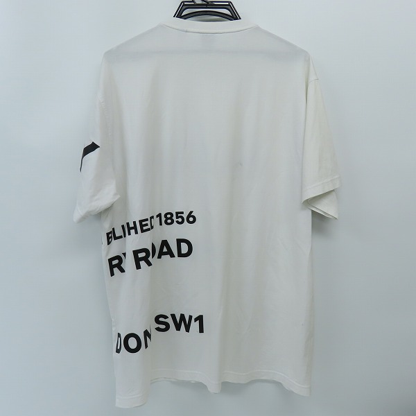 実際に弊社で買取させて頂いたBurberry/バーバリー HORSE FERRY ROAD logo-print T-shirt/ロゴプリントTシャツ 8040691/Mの画像 1枚目