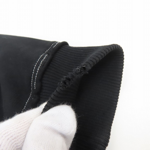 実際に弊社で買取させて頂いたGivenchy/ジバンシー 18AW ウォッシュド加工 パーカートレーナー BM708P3003/XSの画像 7枚目