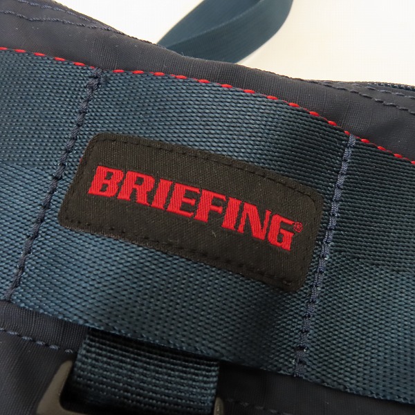 実際に弊社で買取させて頂いた【未使用】BRIEFING/ブリーフィング MODULE WARE JET TALL MW ショルダーバッグ BRA201L21の画像 4枚目