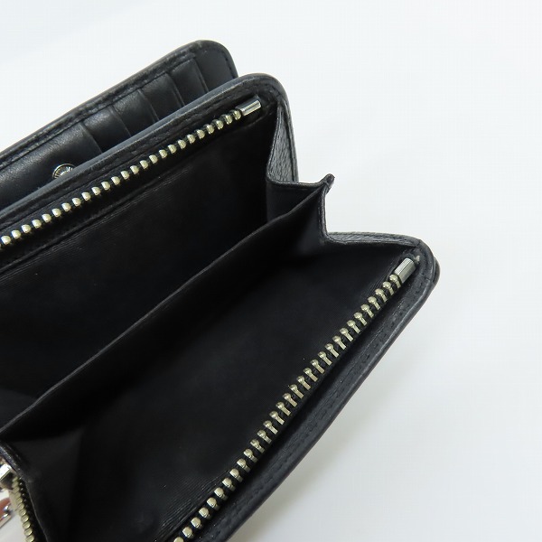 実際に弊社で買取させて頂いたMARC JACOBS/マークジェイコブス レザー 二つ折り財布/ウォレットの画像 5枚目