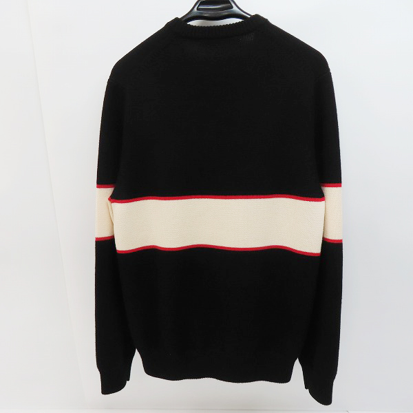 実際に弊社で買取させて頂いた【JPタグ】GIVENCHY/ジバンシィ バンドヘビーセーターフロントロゴニット BM900G400M/Lの画像 1枚目