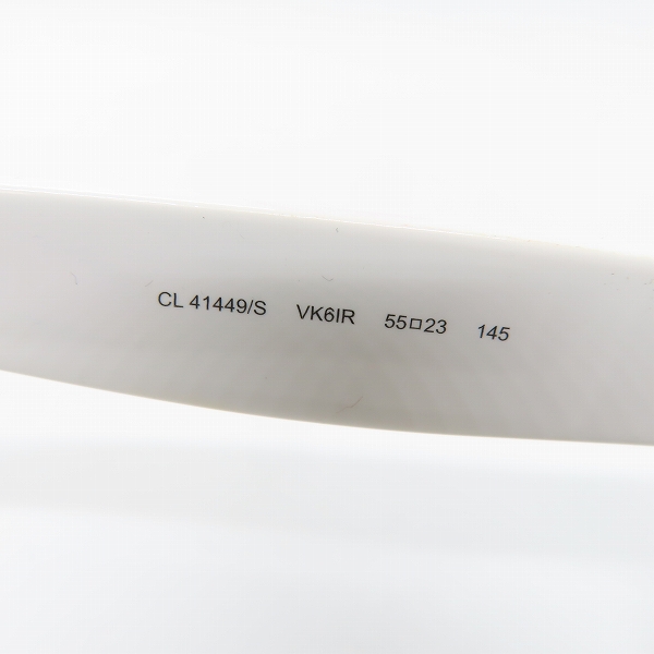 実際に弊社で買取させて頂いたCELINE/セリーヌ フルリム サングラス CL41449/S VK6IRの画像 5枚目