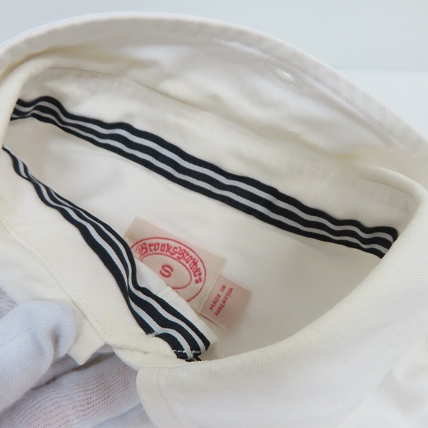 実際に弊社で買取させて頂いたBROOKS BROTHERS/ブルックスブラザーズ 長袖シャツ Sの画像 4枚目