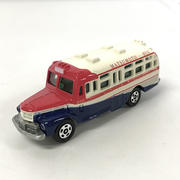 実際に弊社で買取させて頂いたTOMY/トミー トミカ 日本自動車博物館 オリジナルミニカー いすゞ ボンネットバス BXの画像 1枚目