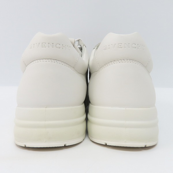 実際に弊社で買取させて頂いたGIVENCHY/ジバンシィ 4G ロゴ ローカット レザースニーカー 41の画像 1枚目
