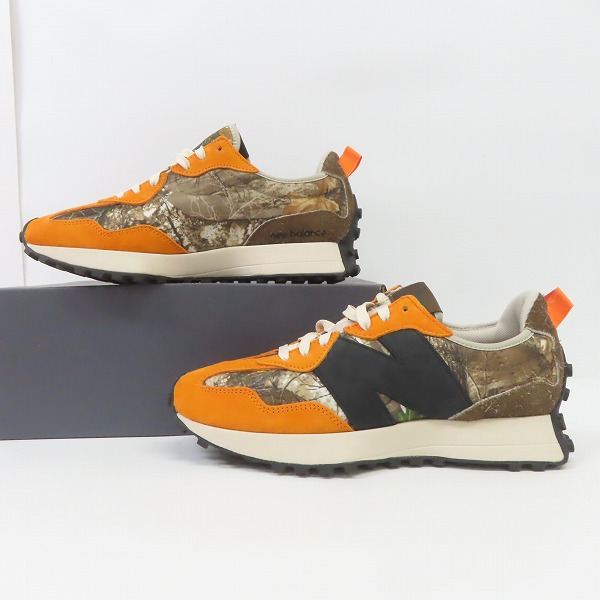 実際に弊社で買取させて頂いた【未使用】New Balance×atmos/ニューバランス×アトモス リアルツリー カモ MS327ART/29.0の画像 3枚目
