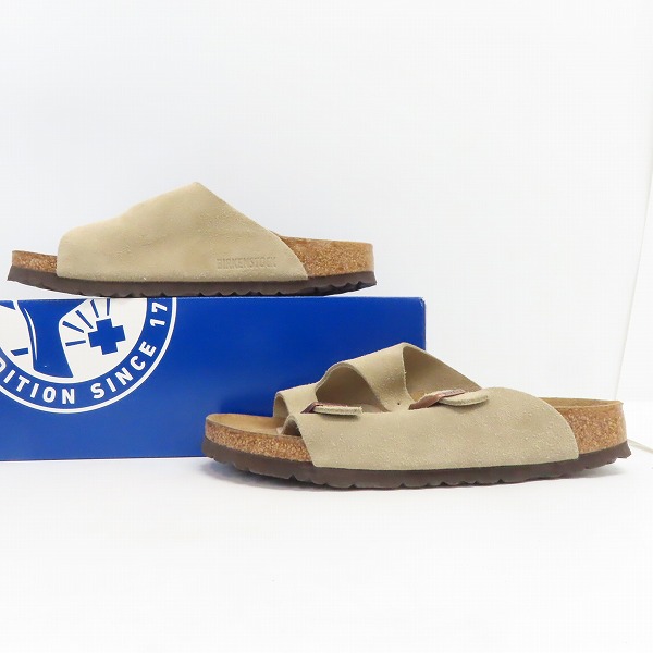 実際に弊社で買取させて頂いたBIRKENSTOCK/ビルケンシュトック ZURICH BS/チューリッヒ スエード サンダル 1009533 /38の画像 3枚目