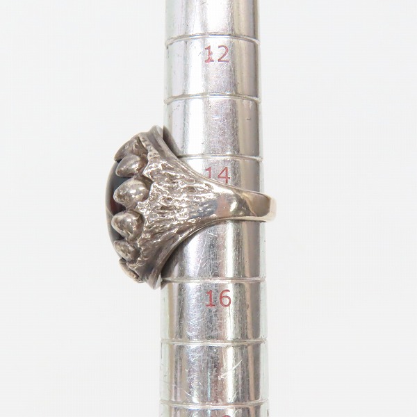 実際に弊社で買取させて頂いたALEX STEETER/アレックスストリーター ドラゴントゥース リング 名古屋パープル/14.5-15号の画像 7枚目