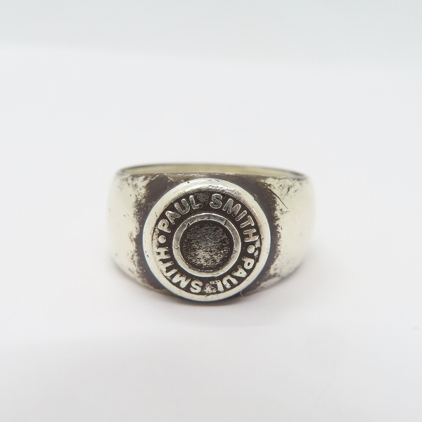 実際に弊社で買取させて頂いたPaul Smith/ポールスミス シルバー リング 17号-17.5号の画像 1枚目