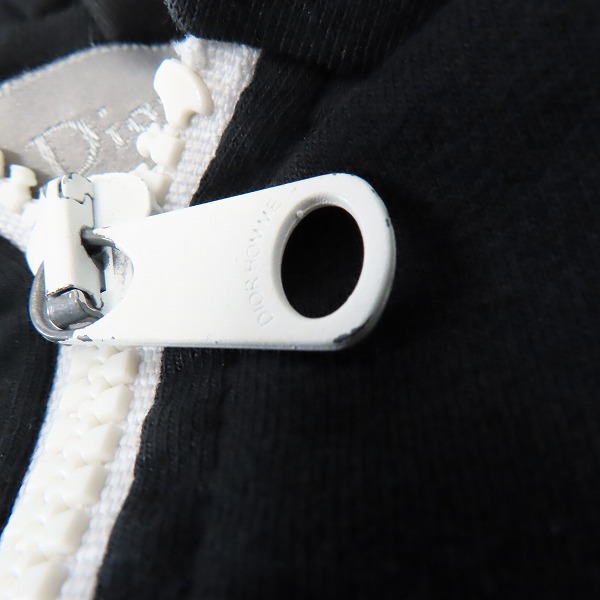 実際に弊社で買取させて頂いたDIOR HOMME/ディオールオム BEE/ビー/蜂刺繍 ジップアップパーカー 44の画像 6枚目