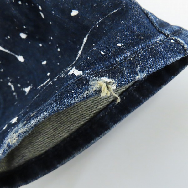 実際に弊社で買取させて頂いた(1)NO ID./ノーアイディー ストレッチデニムペイントスキニーPT パンツ 845035-275P/2の画像 8枚目