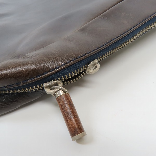 実際に弊社で買取させて頂いたTOMORROWLAND/トゥモローランド レザー ビジネスバッグ/ブリーフケースの画像 7枚目