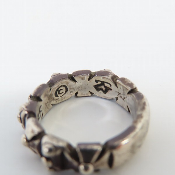 実際に弊社で買取させて頂いたTRAVIS WALKER/トラヴィスワーカー クロスリング/8号の画像 7枚目