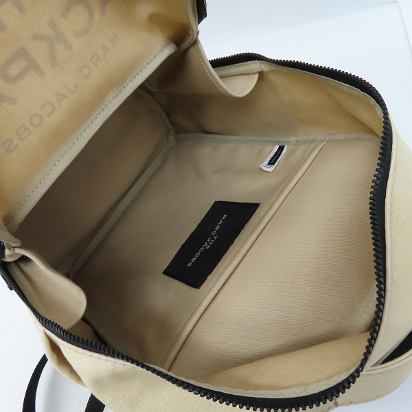 実際に弊社で買取させて頂いたMARC JACOBS/マークジェイコブス THE BACKPACK バックパック キャンバスリュックの画像 3枚目