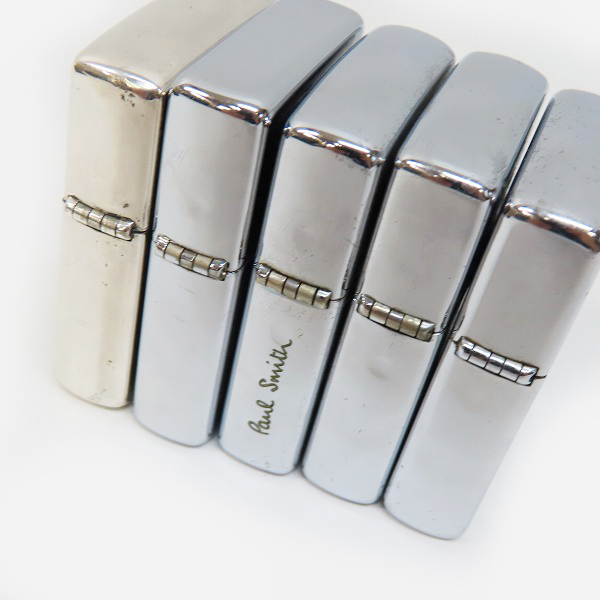 実際に弊社で買取させて頂いた【おまとめ品】ZIPPO/ジッポー ポールスミス/アルファ/ハンバーガー/ロゴ等 プリントの画像 4枚目