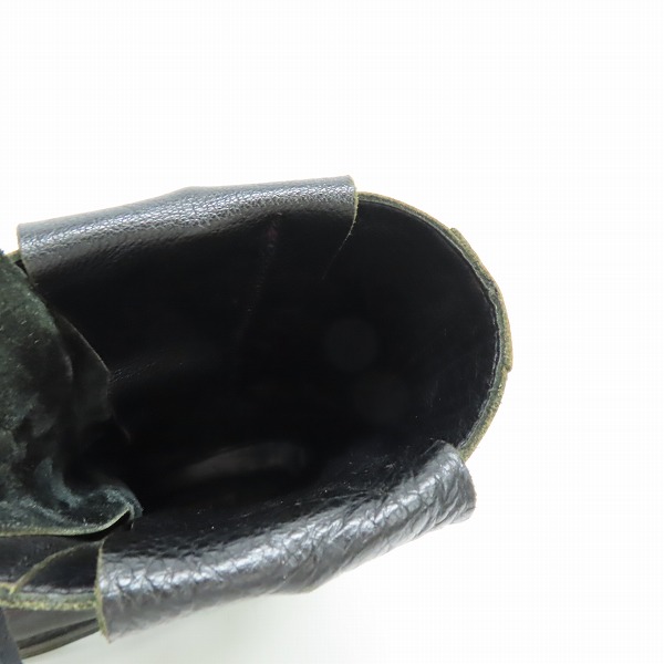 実際に弊社で買取させて頂いたANN DEMEULEMEESTER/アンドゥムルメステール 多重ジップ レースアップ ブーツ 36の画像 4枚目