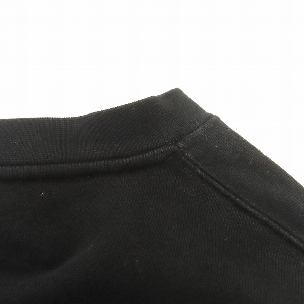 実際に弊社で買取させて頂いたHARE/ハレ 長袖 胸ポケット スウェット ブラック HA020037AD/Sの画像 7枚目