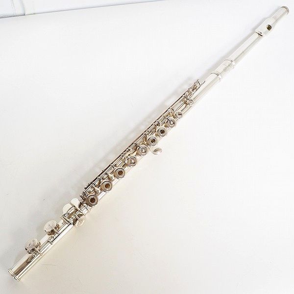 実際に弊社で買取させて頂いたSANKYO PRIMA/サンキョウ フルート 総銀製（925） リングキー ハードケース付の画像 1枚目