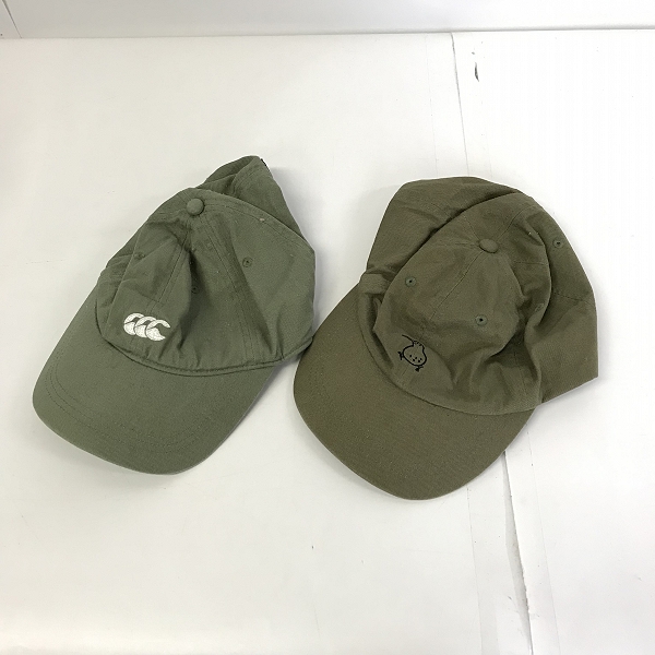 実際に弊社で買取させて頂いた【おまとめ品/未使用品含む】CANTERBURY/カンタベリー ジップアップパーカー/Tシャツ/キャップ 等の画像 6枚目